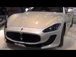 Maserati GranTurismo MC Stradale at Madrid Motor Show 2014 | AutoMotoTV