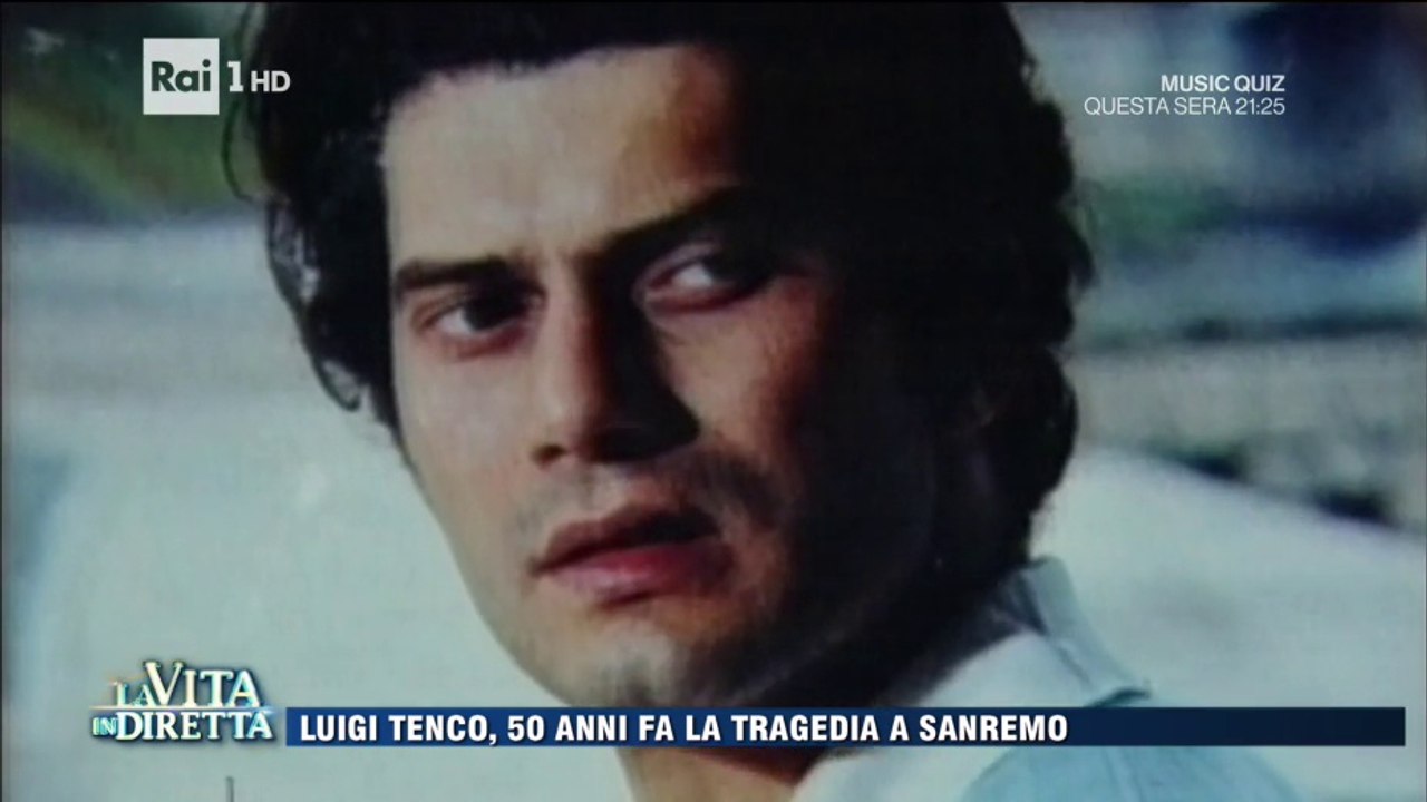 LUIGI TENCO  - 50 AÑOS DE LA TRAGEDIA DE SAN REMO