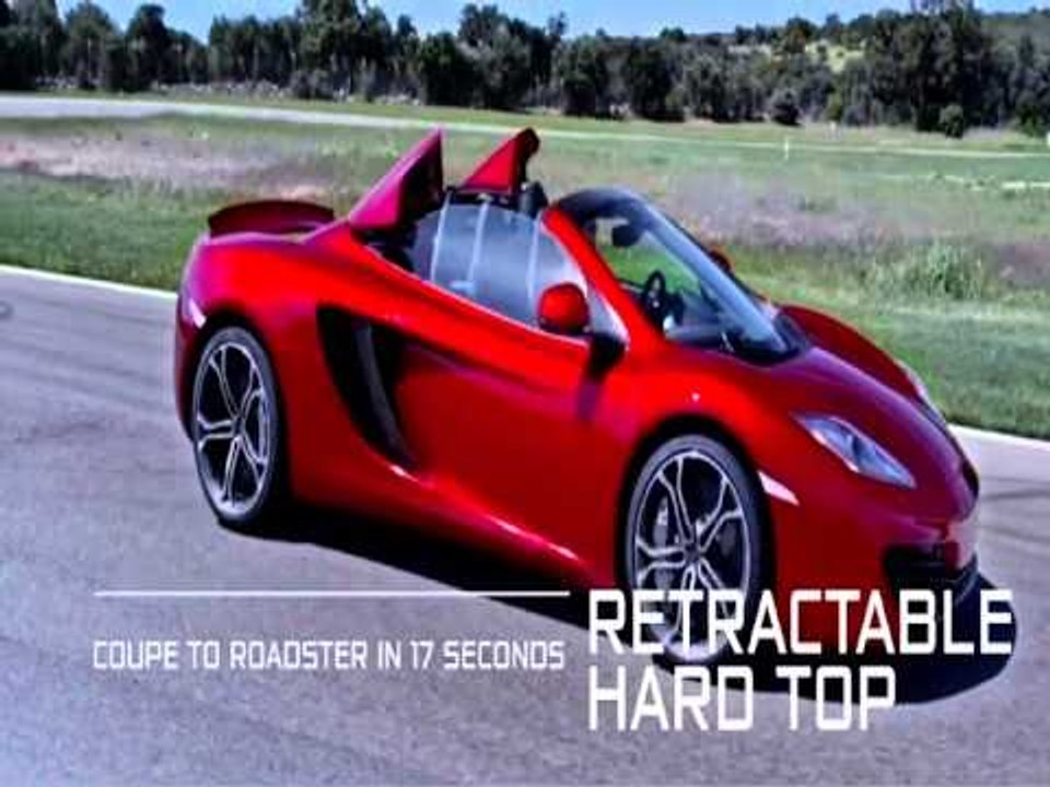 New McLAren12C Spider