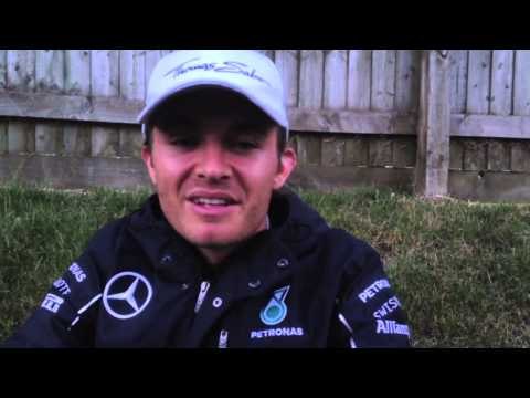 Nico Rosberg Video Blog - Great Britain | AutoMotoTV