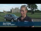 Zara Phillips Receives The First Range Rover Evoque