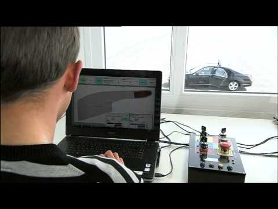 Mercedes Benz TecDay Automated Driving Test track and vehicles