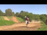 Husqvarna TC449. Riding scenes