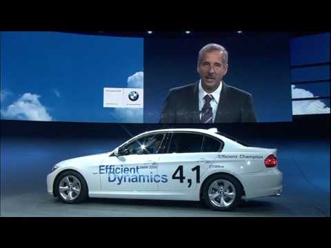 Presenting the BMW 320d EfficientDynamics Edition