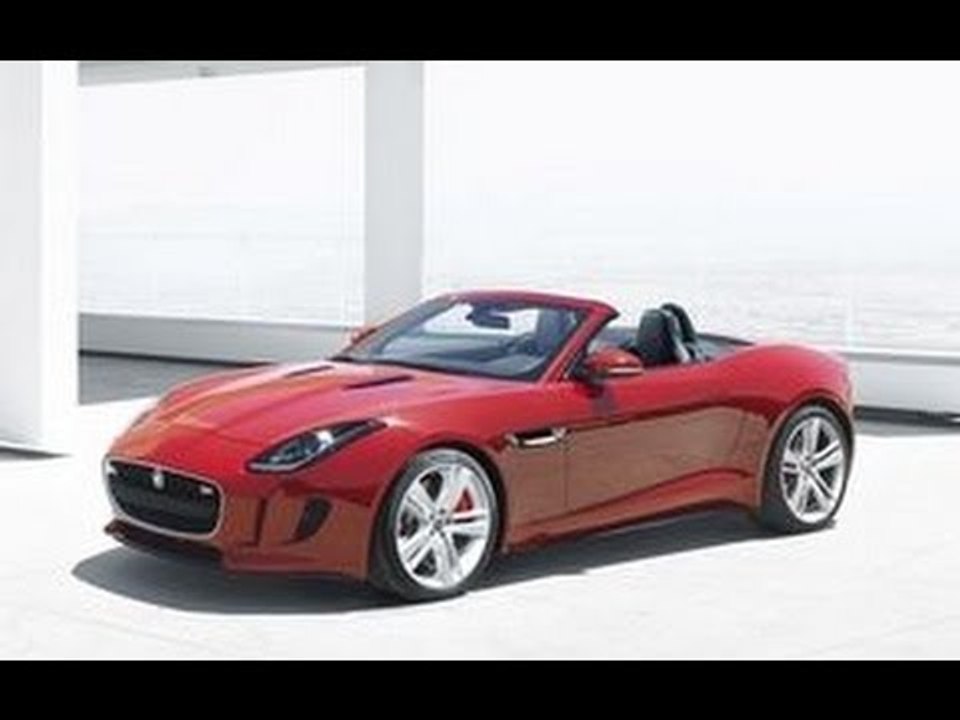 Jaguar F-TYPE Unveiled In Paris 2012