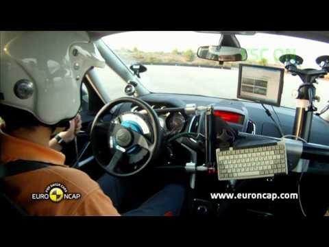 Opel Vauxhall Zafira EURO NCAP ESC Test