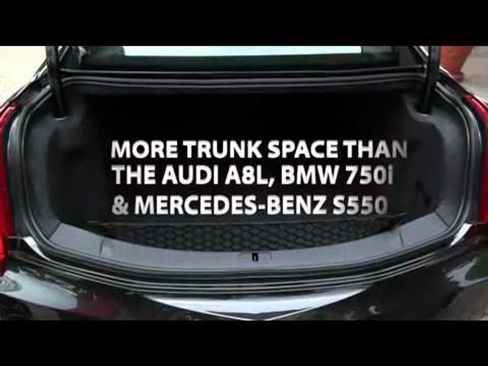 Cadillac XTS Trunk Space