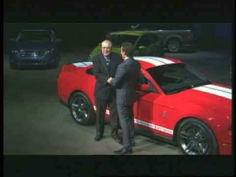 2010 Ford Shelby GT500 Introduced NAIAS 2009