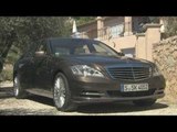 Mercedes Benz S500 BlueDIRECT Dolomite Brown Driving Event Cannes