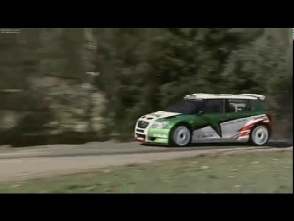Skoda Fabia Super 2000 test event June 2009