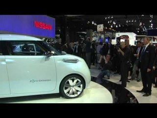 Paris Auto Show Nissan Press Conference & Townpod Reveal