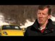 Walter Röhrl and the new Porsche Boxster S on a former special stage of the Rally Monte Carlo