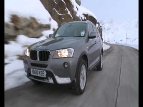 The new BMW X3 Austria on location and winter tyres