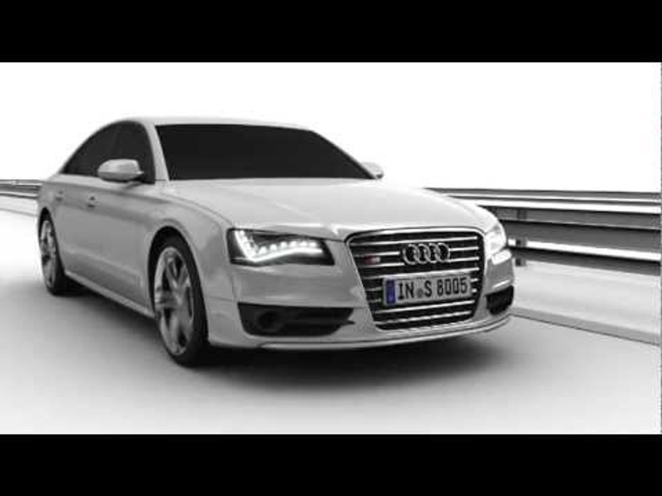 Audi S8 cylinder on demand Animation