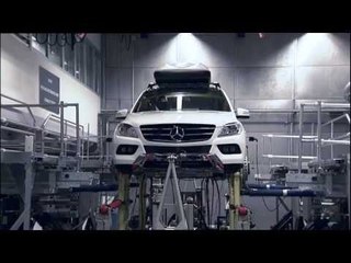 Mercedes Benz M Class 2011 Technics Body Shell Test Rig