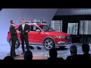 Audi Press Conference Part 3   Audi Q3 Vail Reveal