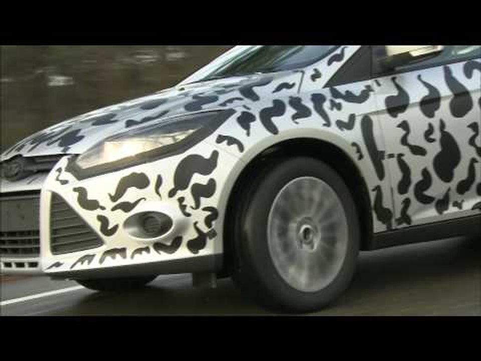 Ford Focus First Prototype driving