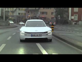 Geneva 2013 - Felix Baumgartner testing Volkswagen XL1