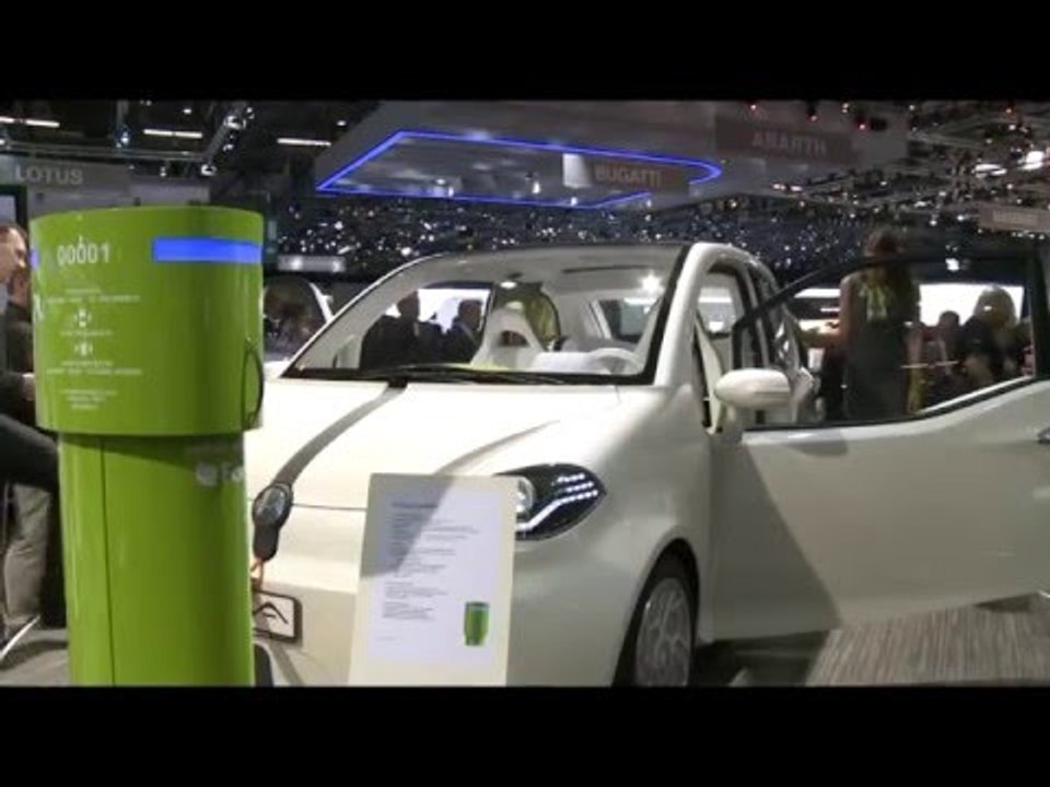 World Premiere Valmet Automotive Electric Concept Vehicle "EVA" Geneva Motor Show 2010