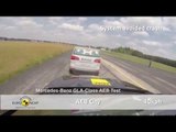 Mercedes-Benz GLA-Class - AEB Test 2014 | AutoMotoTV