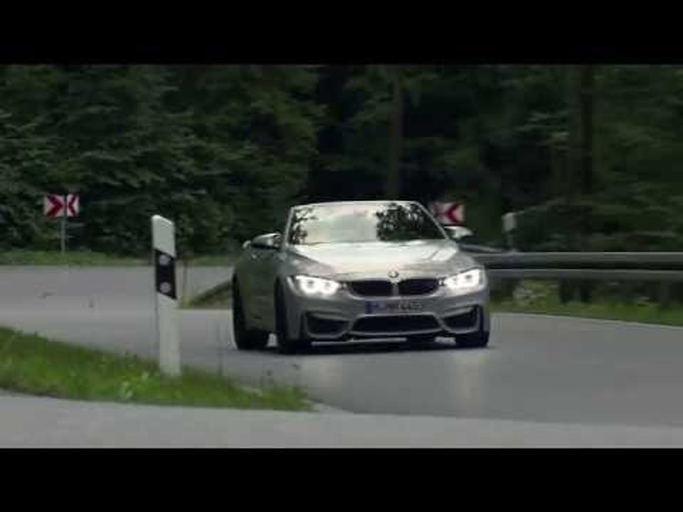 BMW M4 Convertible Driving Scenes | AutoMotoTV