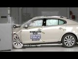 2014 Lincoln MKS Crash test | AutoMotoTV