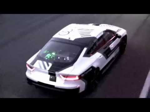 Audi RS 7 piloted driving concept - on racetrack | AutoMotoTV