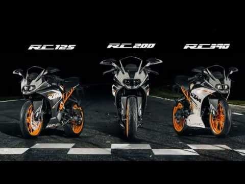 KTM - RC 125 RC 200 RC 390 Driving Video | AutoMotoTV