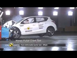 Nissan Pulsar - Crash Test 2014 | AutoMotoTV
