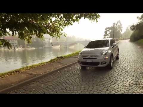 The new Fiat 500X crossover - Driving in the city | AutoMotoTV