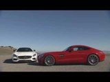Mercedes-AMG GT S Edition 1 - designo diamond white bright and Mercedes AMG GT S Fire | AutoMotoTV