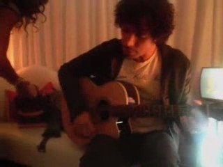 Chris Warming Up in Santiago