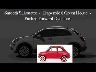 Animation of 2016 Fiat 500X | AutoMotoTV