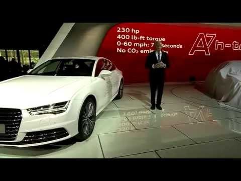 World Premiere Audi A7 Sportback H-Tron Quattro | AutoMotoTV