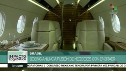 Brasil: Boeing anuncia fusión de negocios con Embraer