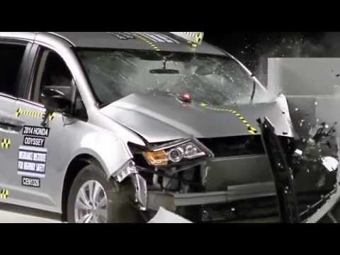 Crash tests minivans Honda Odyssey | AutoMotoTV
