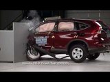 Front crash tests for selected 2015 TOP SAFETY PICK  award winners Honda CR-V | AutoMotoTV