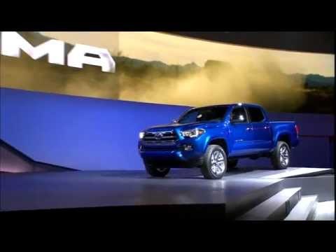 2015 North American International Auto Show (NAIAS) - 2016 Toyota Tacoma Reveal | AutoMotoTV