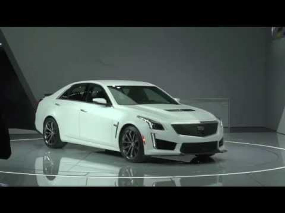 2016 Cadillac CTS-V Reveal NAIAS 2015 | AutoMotoTV