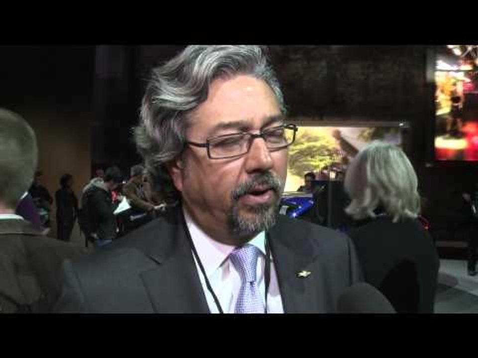 NAIAS 2015 - Interview John Cafaro, Chevrolet | AutoMotoTV