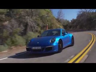 Porsche 911 Carrera 4 GTS Road Driving Video | AutoMotoTV