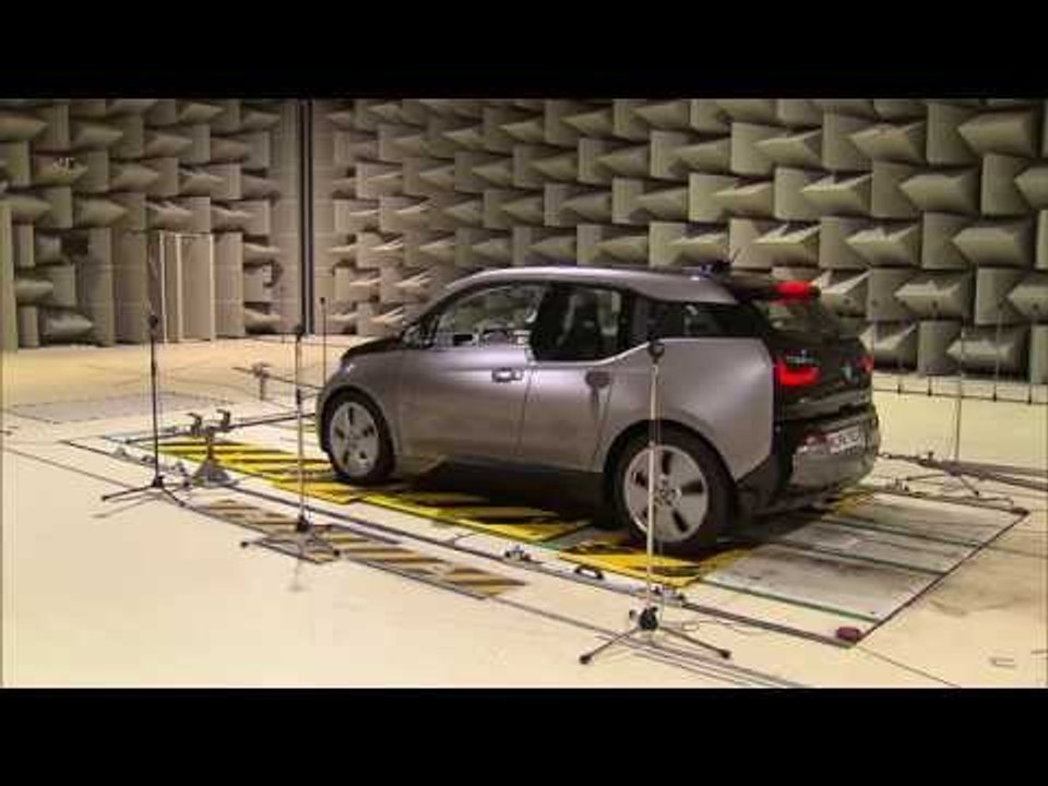 BMW i3 Sound Design - BMW test track Aschheim |...
