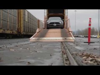 Ford Mustang Export Port of Portland Rail Yard | AutoMotoTV