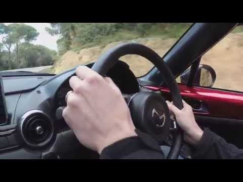 All-new Mazda MX-5 Interior and Car to Car Driving Trailer | AutoMotoTV