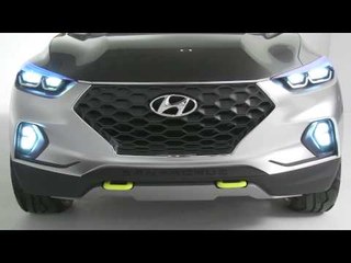 Hyundai Santa Cruz Crossover Truck Concept Preview | AutoMotoTV