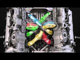 The new BMW X5 M and the new BMW X6 M  Technology animation engine