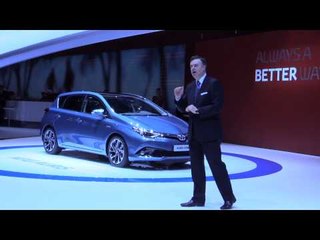 New Toyota Auris World Premiere at 2015 Geneva Motor Show | AutoMotoTV