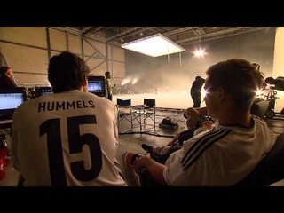 Footage from the shooting with the German national team Mercedes Benz Making of