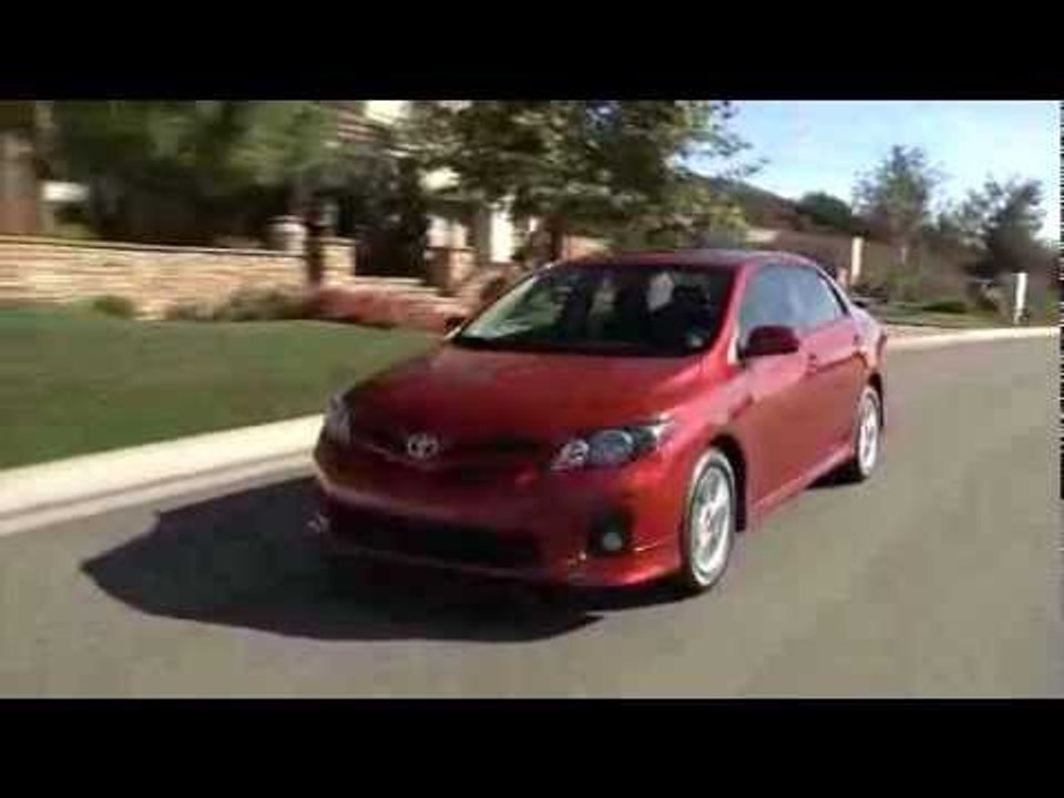 2011 Toyota Corolla Running b roll