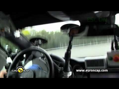 Mercedes Benz C Class Coupé ESC Test 2011